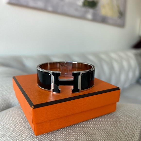 HERMES CLIC CLAC H WIDE BRACELET - Picture 3 of 12